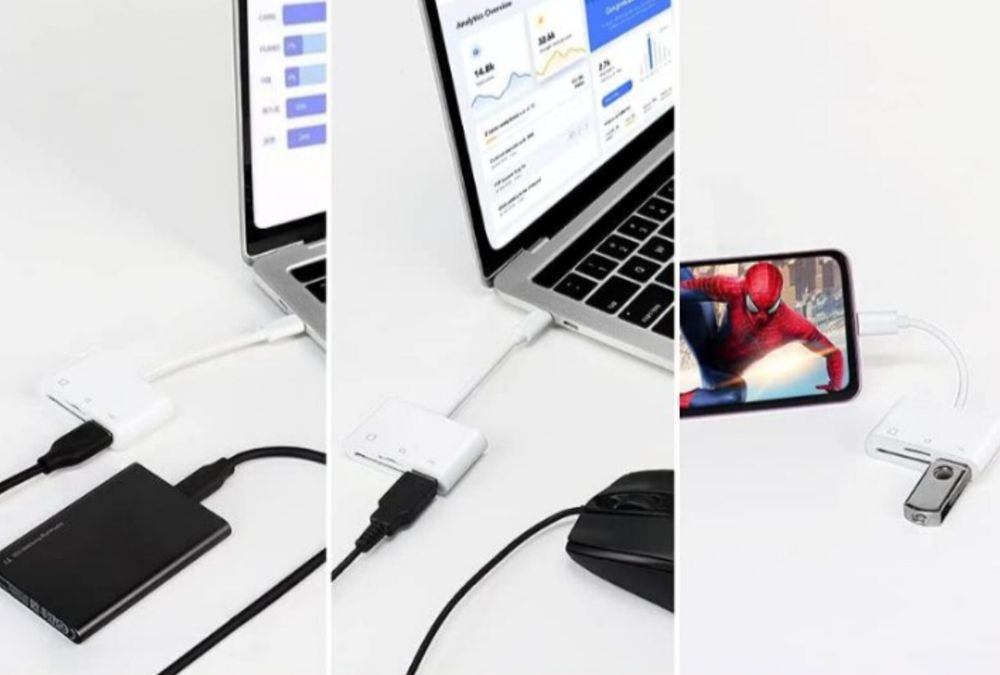 Картрідер 3 в 1 багатофункціональний адаптер