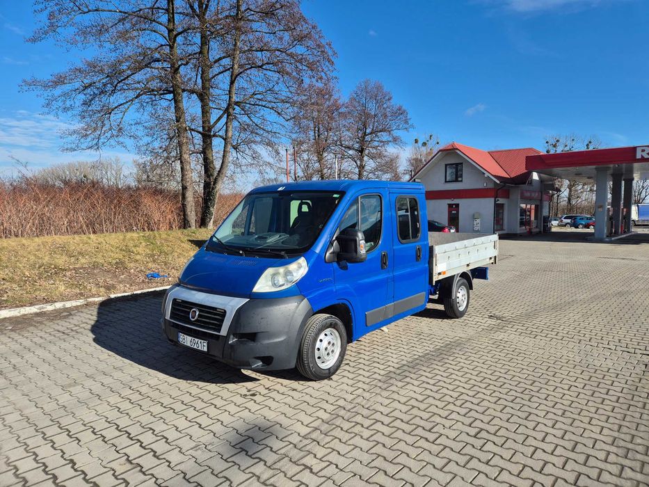 F-VAT 23%* DOKA - 7 osób * Fiat Ducato 2,2d 101KM * Nie zgnita *