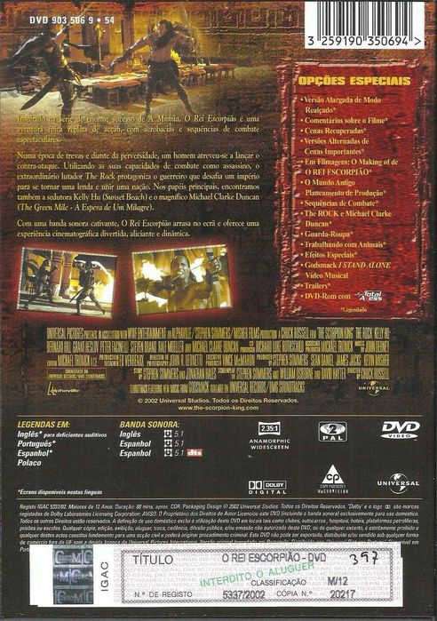 O Rei Escorpião (2002)