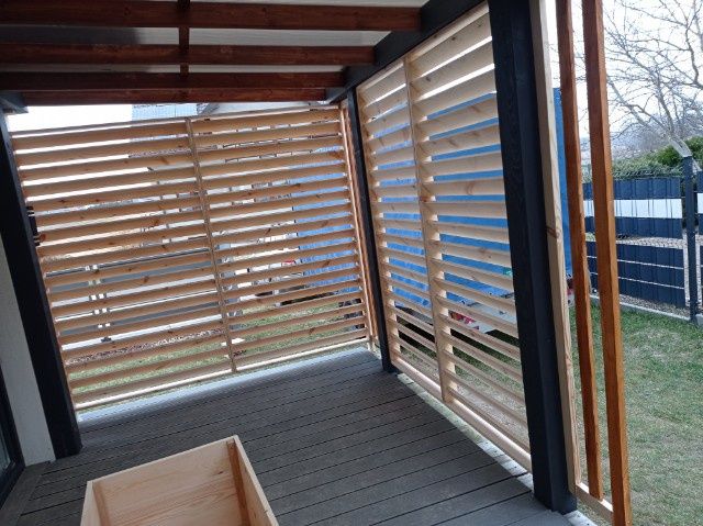 Żaluzje drewniane lamele