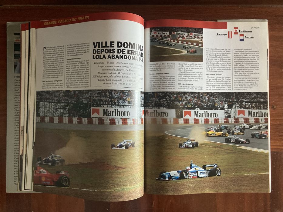Fórmula 1 97/98 Anuário
