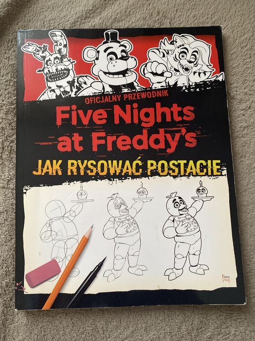 Książka fnaf jak rysować postacie