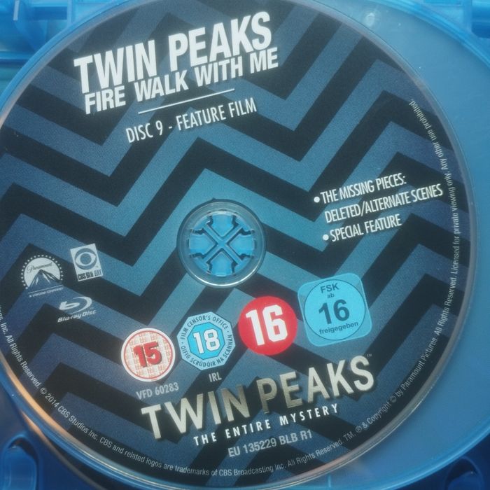 Twins Peaks Blu-ray