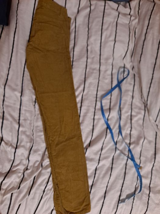 Spodnie H&M sztruksy