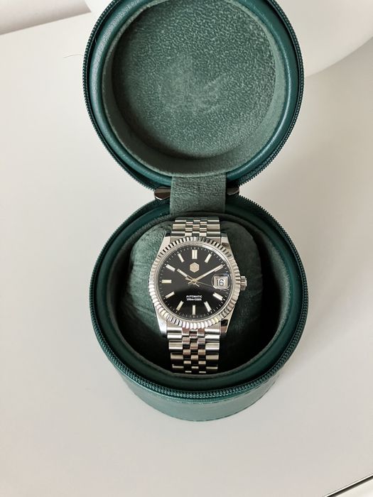 Zegarek San Martin 36.5mm Datejust jubilee szafir PT5000 automat 100M