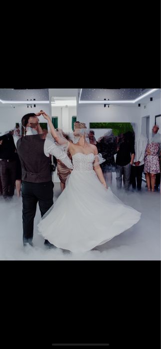 Suknia ślubna gorset