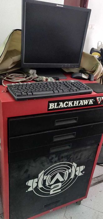 Banco de ensaio chapeiro computorizado