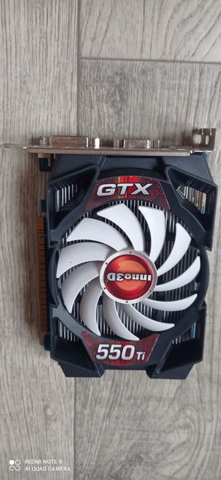 Відеокарта GeForse GTX550ti