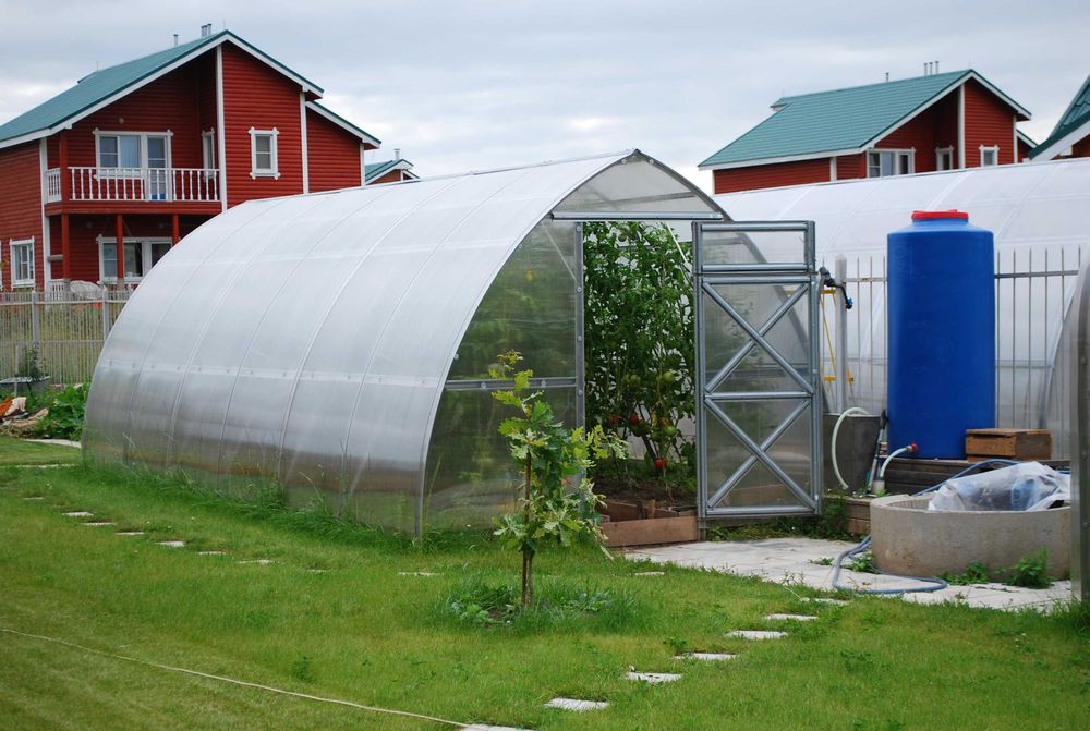 Szklarnia od 3x2 do 3x12 z poliwęglanu | 360 kg/m² | 10 lat gwarancji