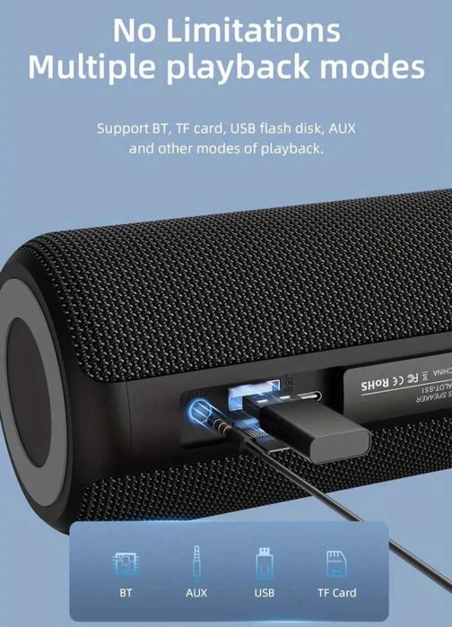 Coluna som ZEALOT super bass 40w Nova