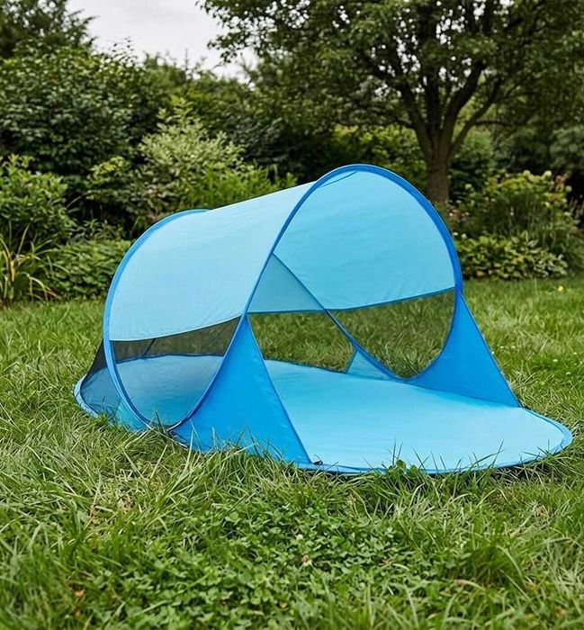 Namiot Plażowy Samorozkładający Pop Up Parawan UV 50 Duży XXL Holla Garden