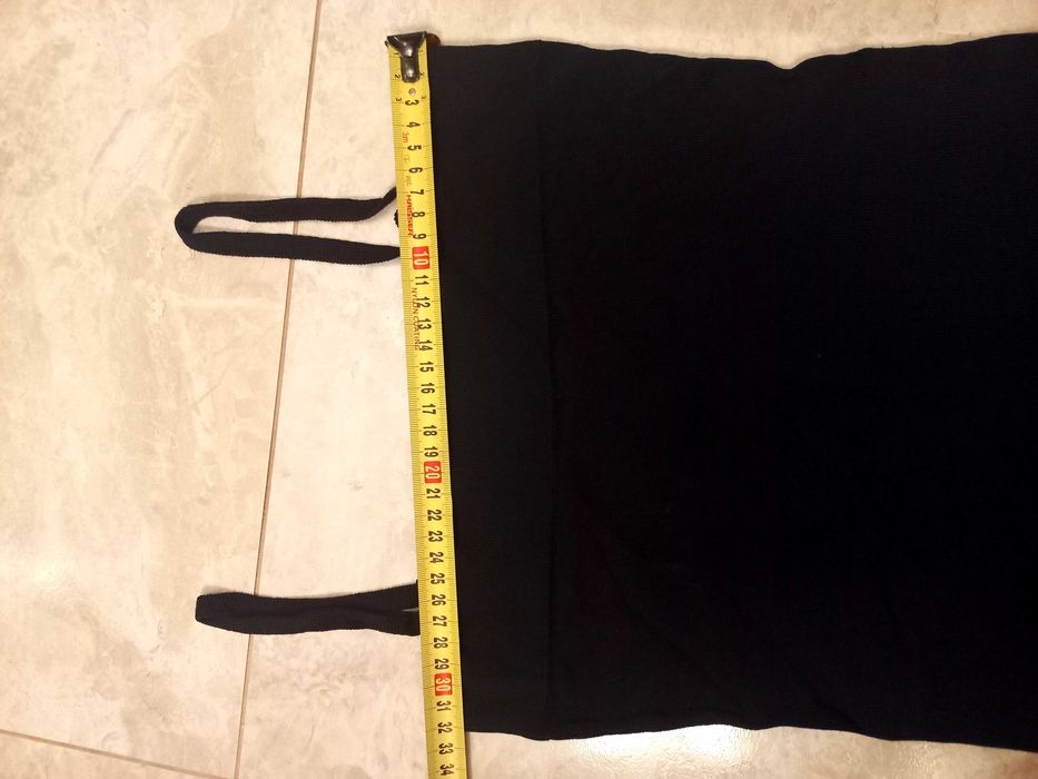 Czarny top damski XS, S
