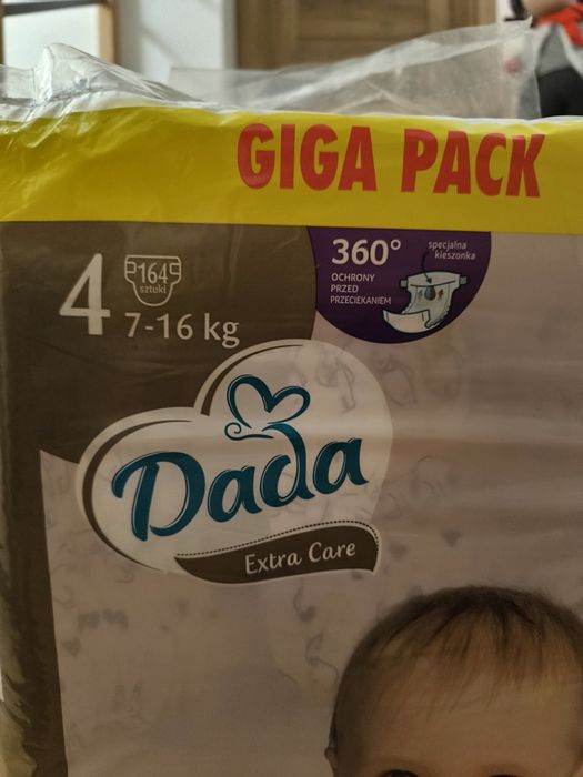 Dada extra care 4 giga paka 164 pampersy