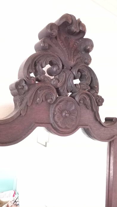 Conjunto mobília quarto - Pau Preto