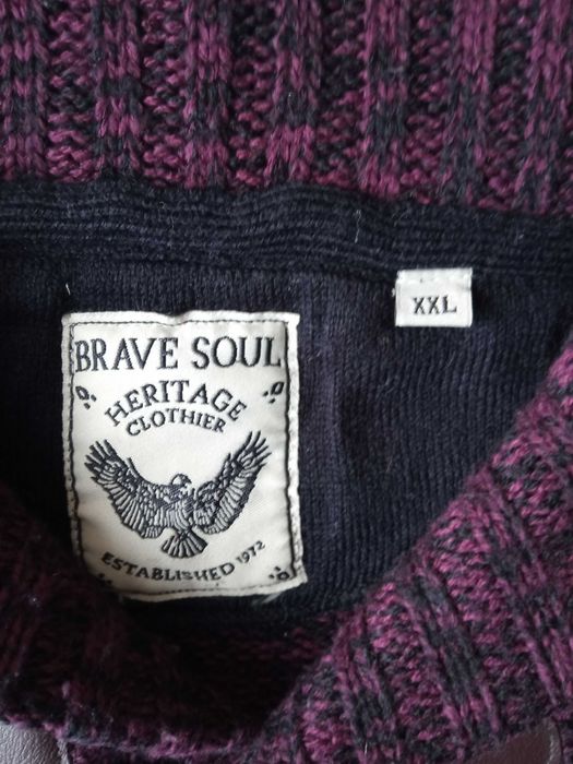 Brave Soul męski sweter przez głowę XXL