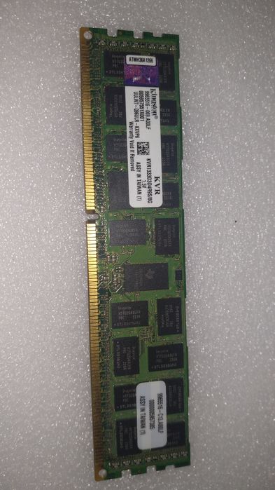 8 ГБ, DDR3, серверная память, Kingston KVR1333D3D4R9S/8G