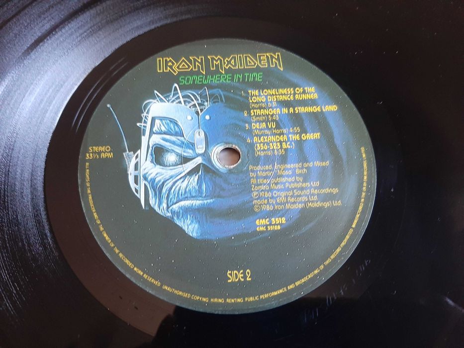 Iron Maiden - Somewhere In Time - UK - Vinil LP