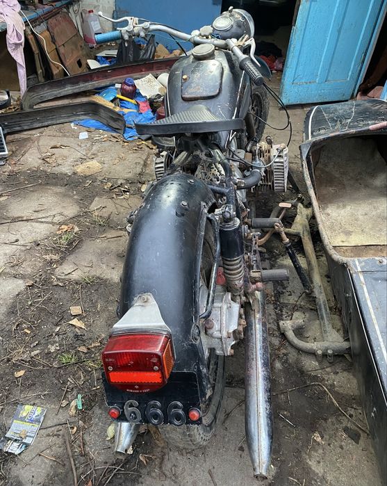 Мотоцикл Днепр МТ 9, К 650, 1971 год