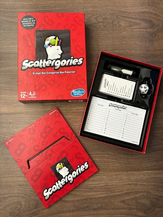 Scattergories - jogo Educativo (Hasbro) +12 Anos