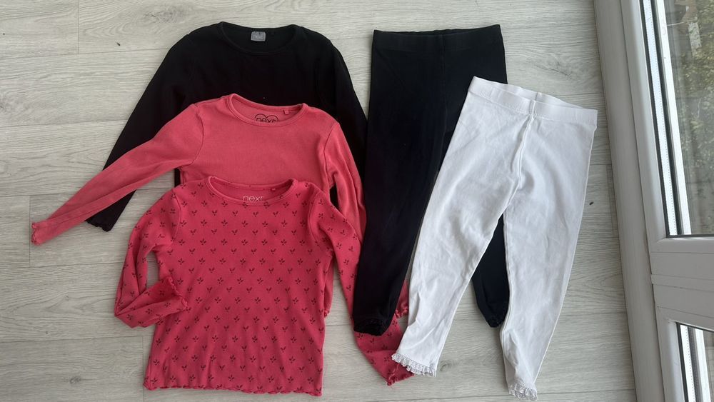 Next лосини,реглани,кофтинки 104