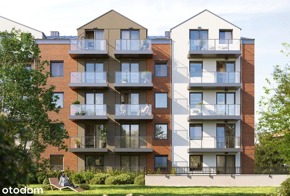 2-pokojowe mieszkanie 42m2 + balkon Bezpośrednio