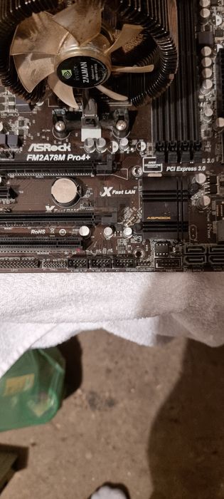 Płyta główna MICRO ATX Asrock FM2A78M Pro4+ plus Radiator WYSYŁKA