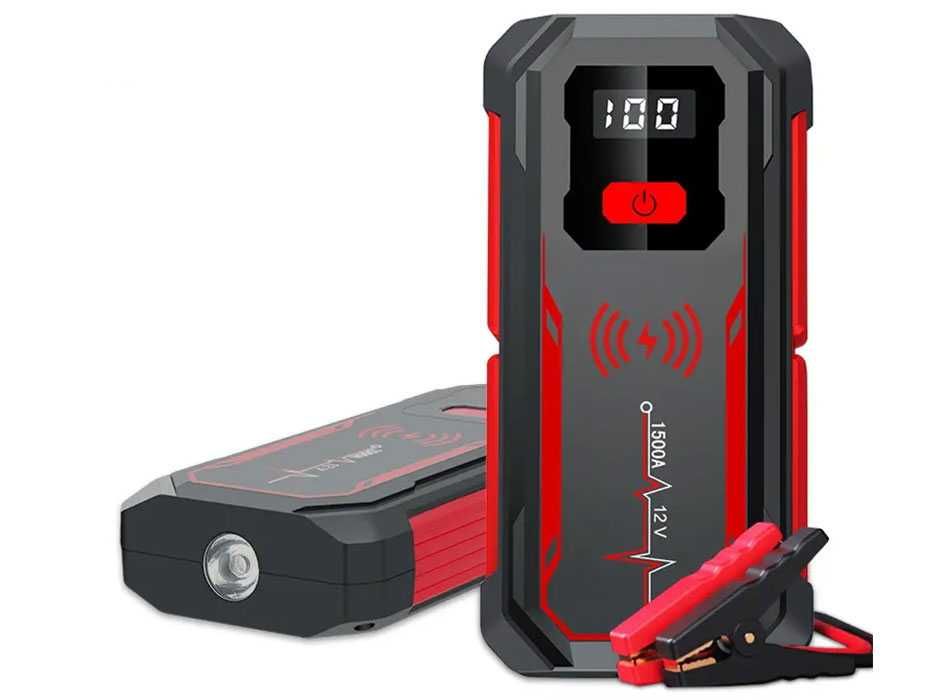 Booster Arranque Baterias 12V  1500A Power Bank USB 20.000 mAh (NOVO)