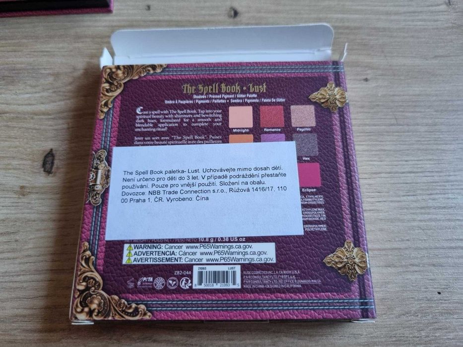 Rude Cosmetics paleta