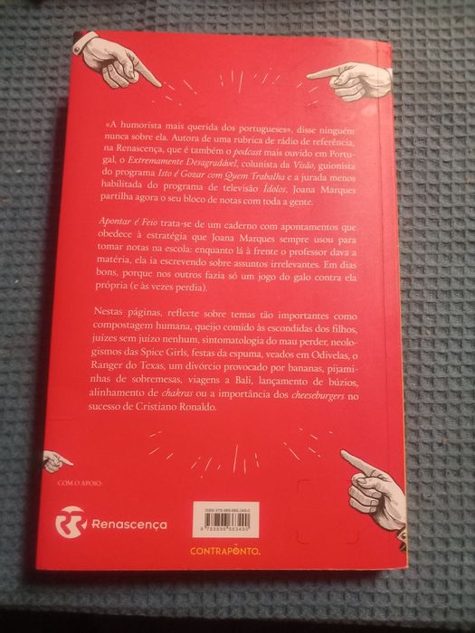 Livro Apontar é Feio