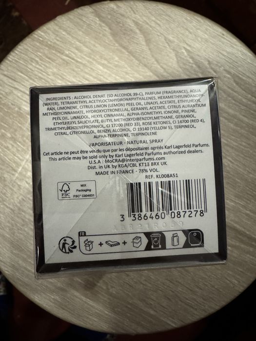 Karl Lagerfeld Fleur De Pecher Парфуми