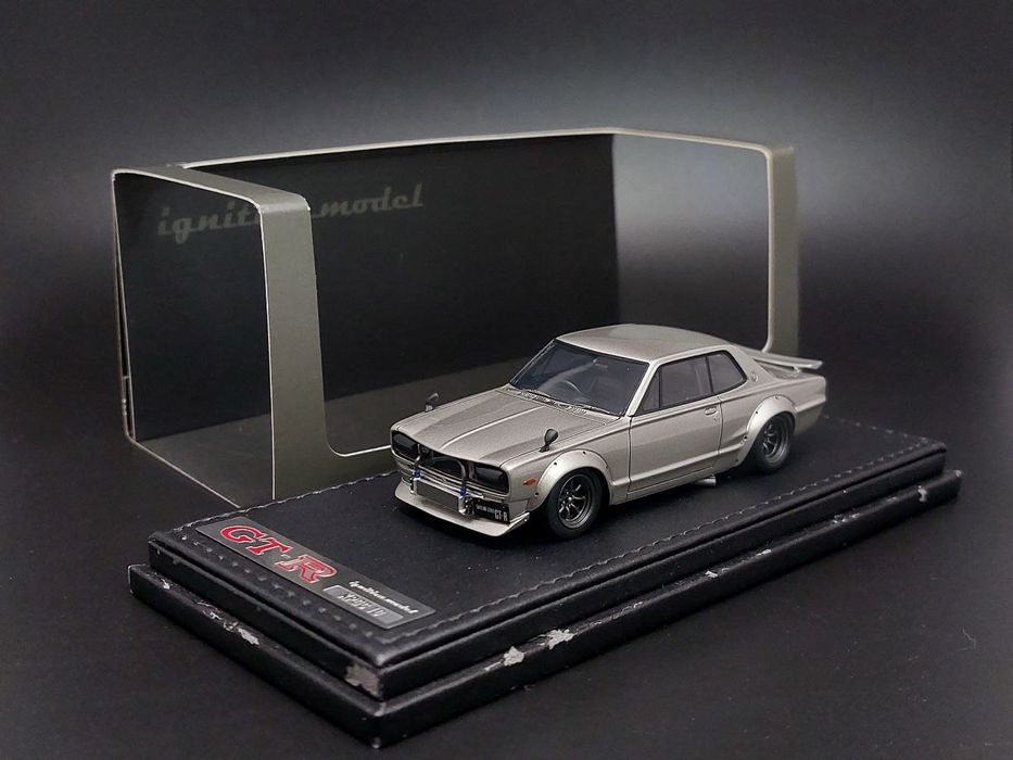 (ignition model) 1/43 Nissan Skyline 2000GT-R Semi Works масштабна мод