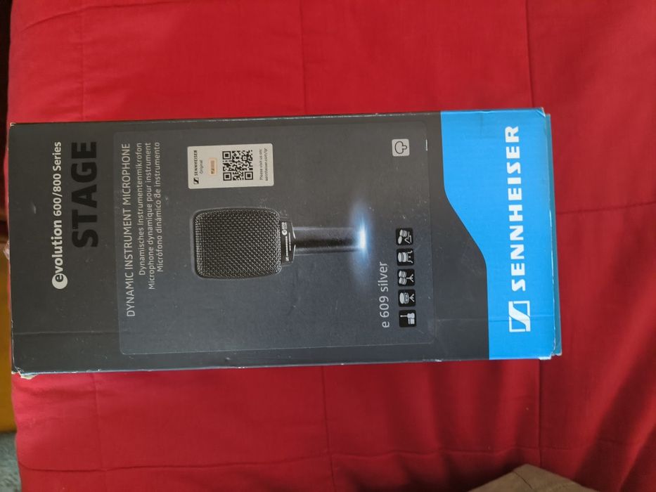 Audio Interface M-Audio 192/6 + Microfone Sennheiser e609