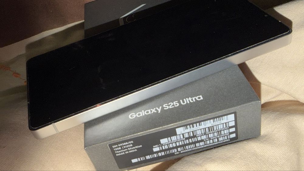 Samsung S25 ultra 512gb Azul Titanio com fatura e garantia Samsung