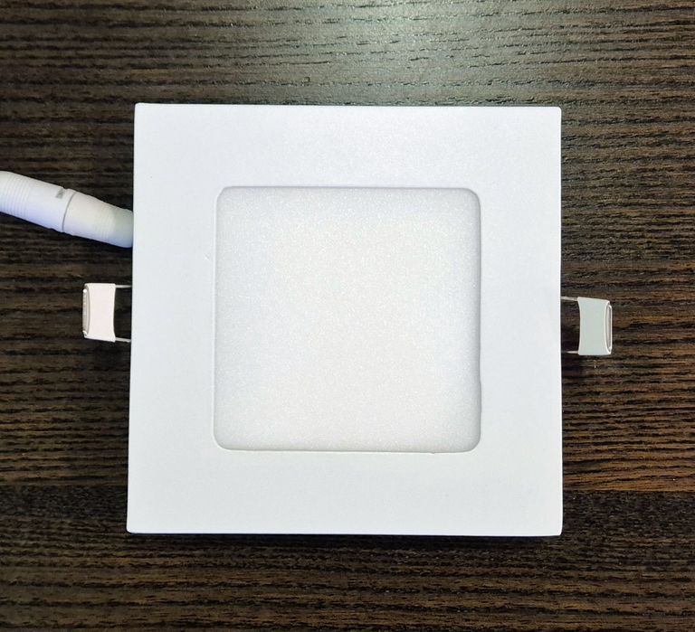 Candeeiro Projetor Lampada Foco Painel quadrado LED 6W 12x12