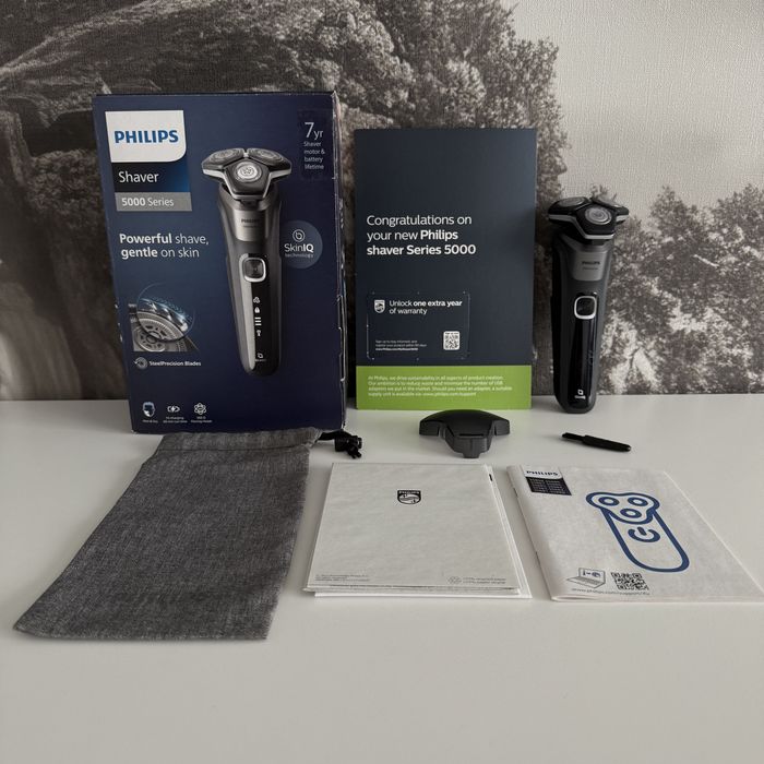 Golarka Philips Seria 5000 gwarancja + dowód zakupy