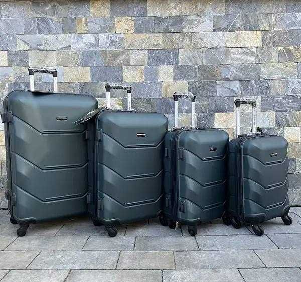 Разные модели. Чемодан Ручная кладь Сумка Валіза 147 dark grey