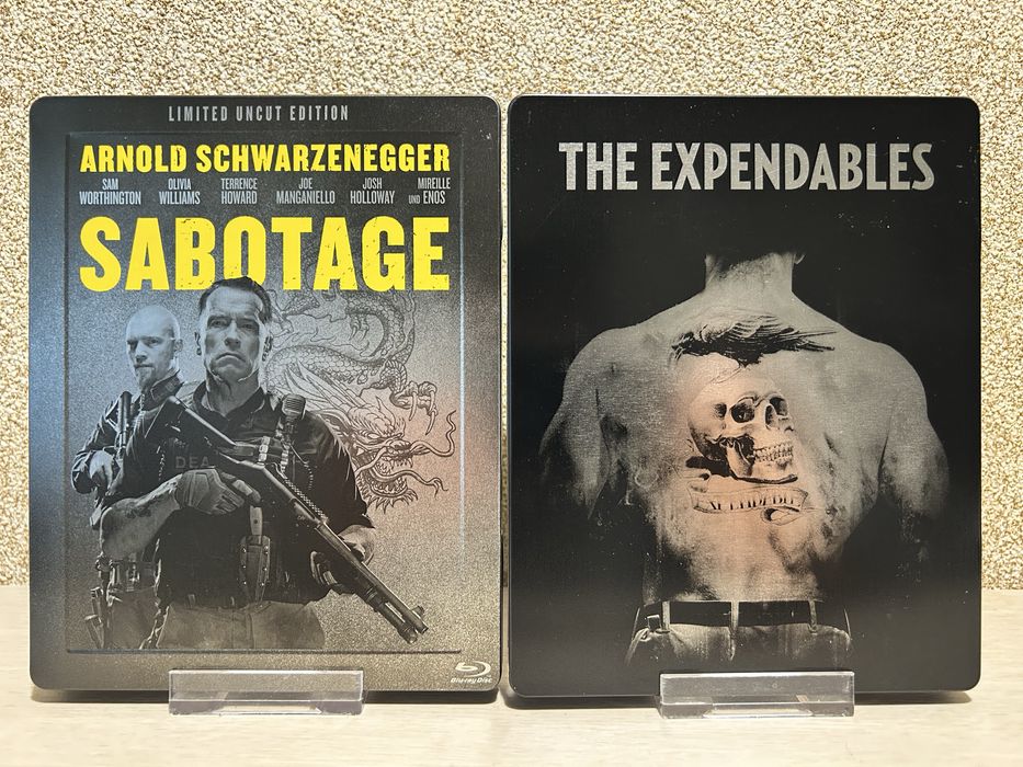 Steelbook Blu-ray Война Харта /Железная хватка/Легенда/ Саботаж/Стрелок/ Игрок/Рэд 1-2