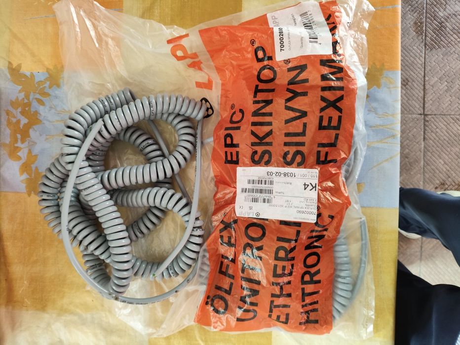 Cabo Oloflex Spiral 400P 3G 1.5 Lapp Kabel