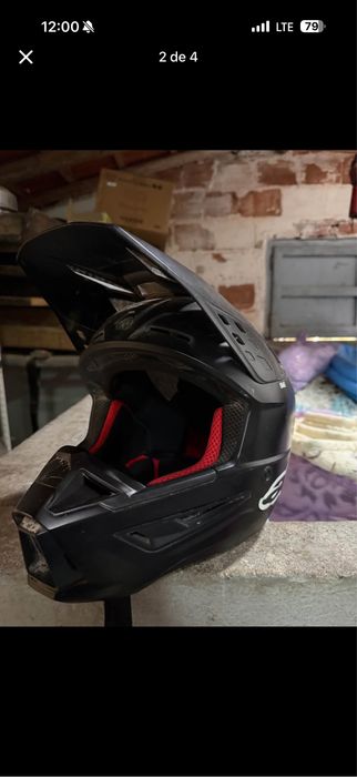 Capacete de motocross alpinestars SM5