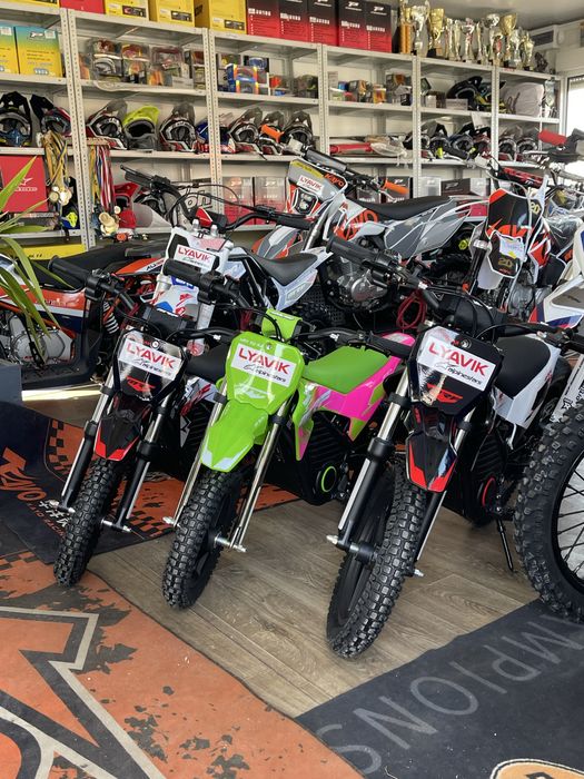 Pitbike mrf e joy 150  mini motocykl elektryczny Lyavik