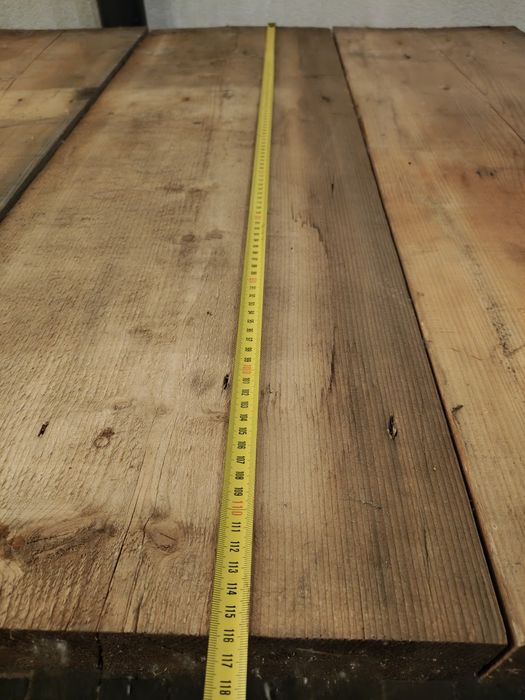 Stół industrialny DIY gruby blat 7 cm