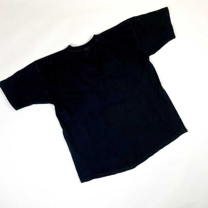 JOOP! bootleg washed T-shirt koszulka z dużym haftem 90s boxy