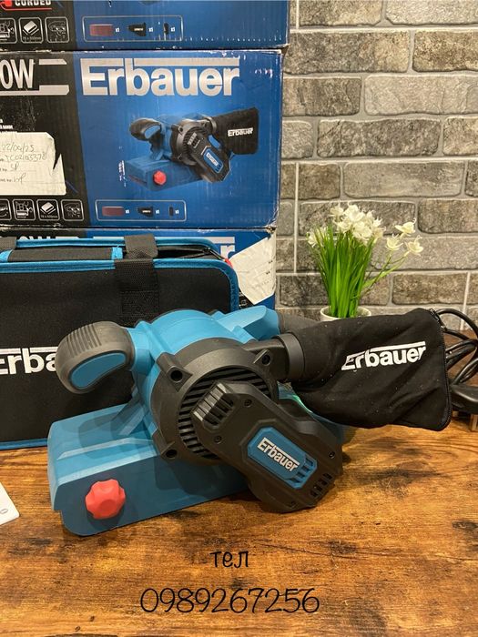 Стрічкова шліфувальна машина, шліфмашинка ERBAUER АНГЛІЯ