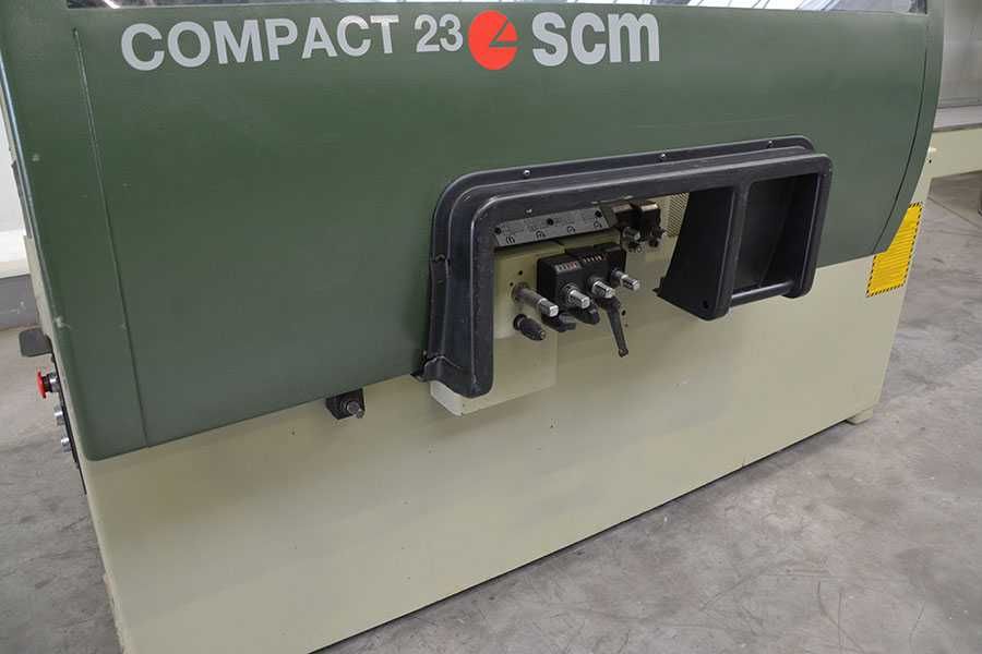Strugarka czterostronna SCM Compact 23 - 4 wrzeciona - 230x120