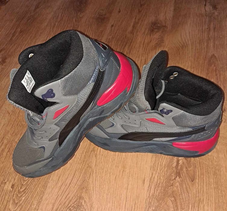 Buty za kostkę Puma X-Ray Speed Mid WTR Szare