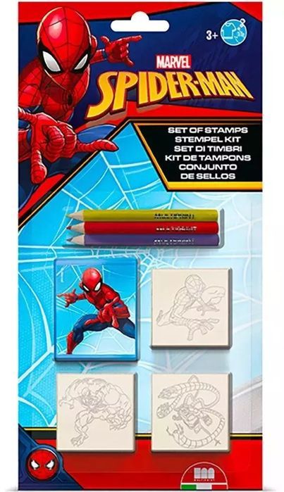 Spiderman Pieczątki 3 sztuki. Multiprint
