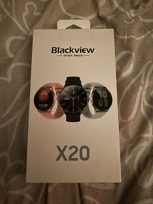 Смарт-годинник Blackview X20 — водонепроникний годинник із можливістю виконання дзвінків через Bluetooth.