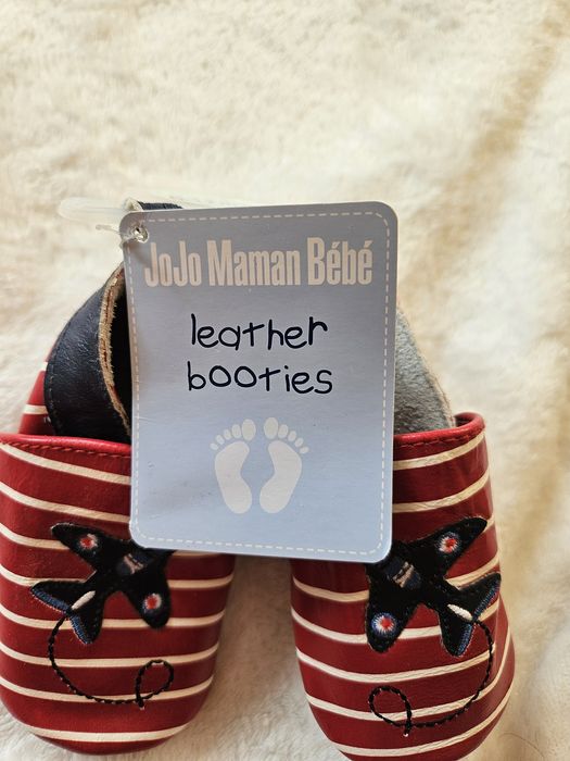 дитячі шкіряні пінетки JoJo Maman Bébé