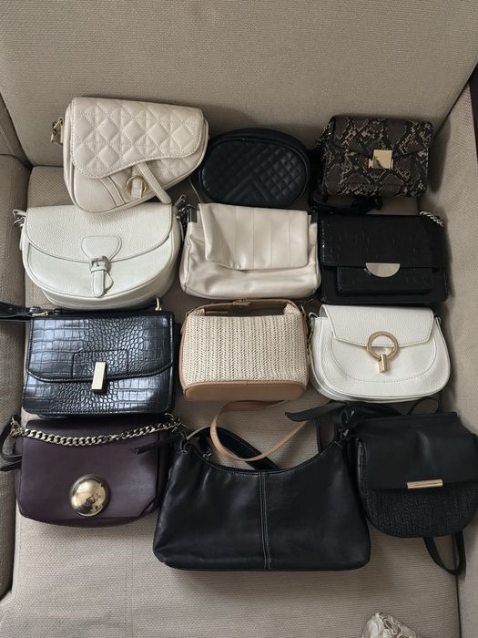 Продам сумочки zara,h&m,clarcs