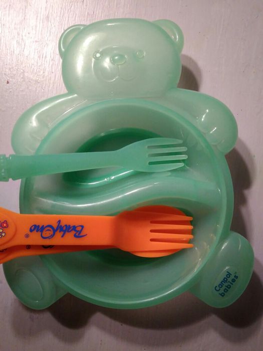 Детская посуда пластиковая